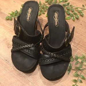 Skechers Braided Wedge Sandals 7
